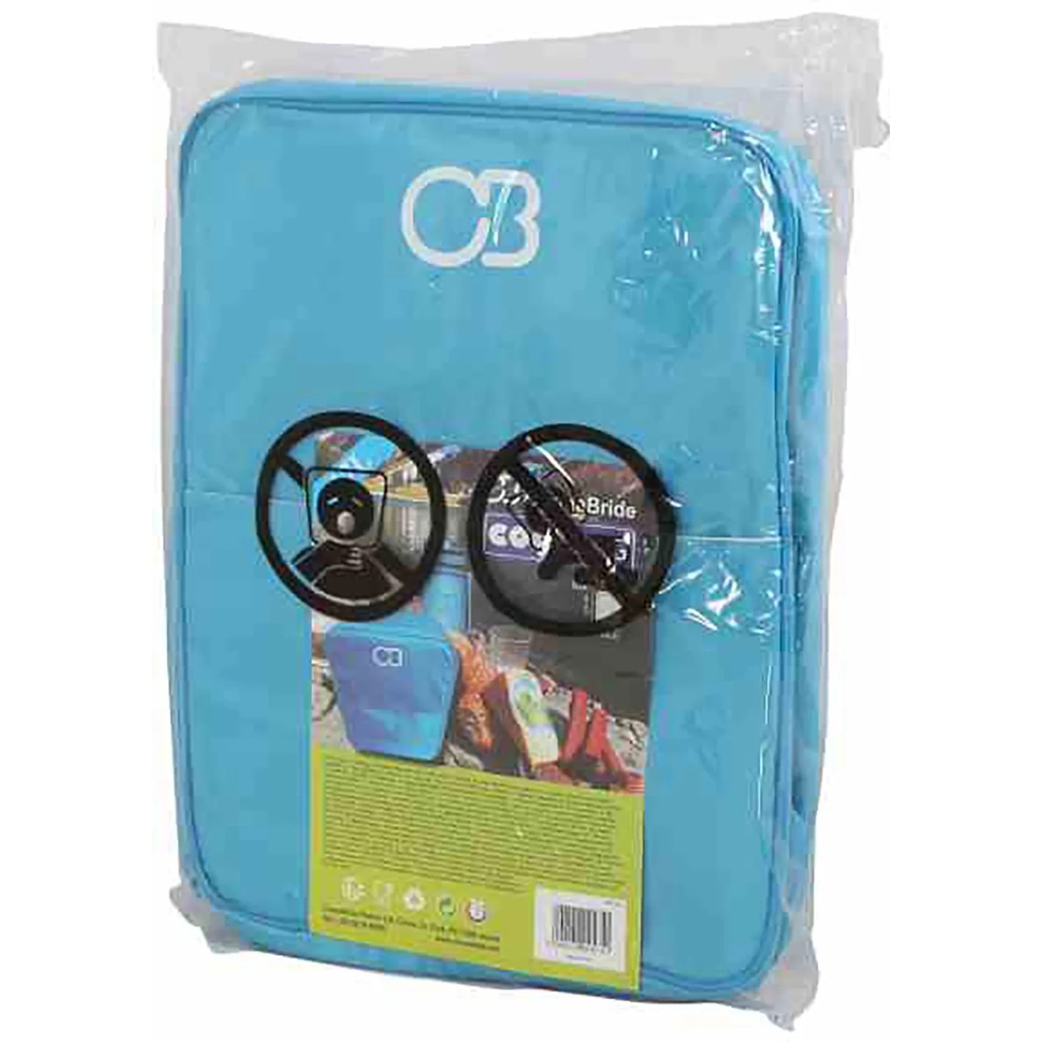 Blaue Connabride Kühltasche, 17 Liter, ideal für den Transport und die Lagerung von Lebensmitteln.