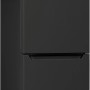 Respekta Kühl-Gefrierkombination Savo Black Steel, Standgerät mit 157 l Nutzinhalt.
