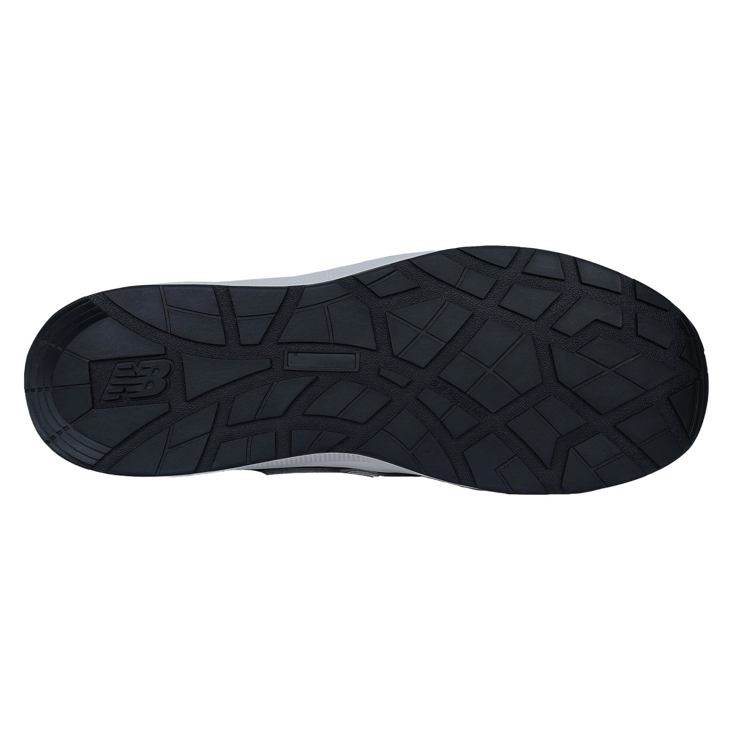 Sohle des New Balance Elite Lite S1 Sicherheitsschuhs, grau-weiß, Gr. 40.