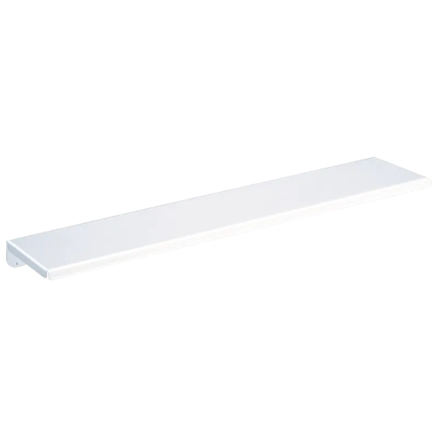 Delabie Wandablage 120 x 600 mm Stahl pulverbeschichtet weiß