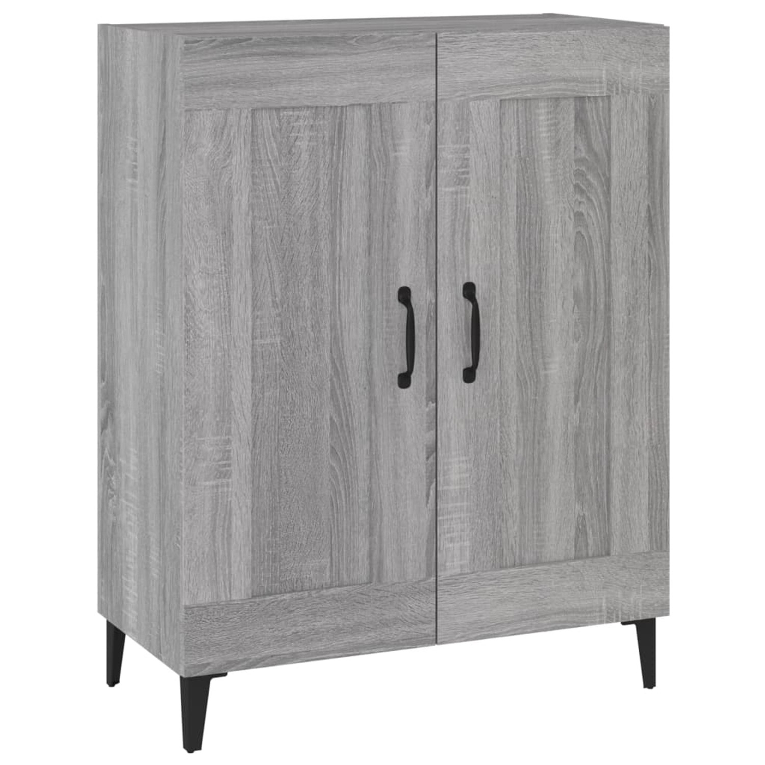 vidaXL Sideboard Grau Sonoma 69,5x34x90 cm Holzwerkstoff 817343 günstig online kaufen