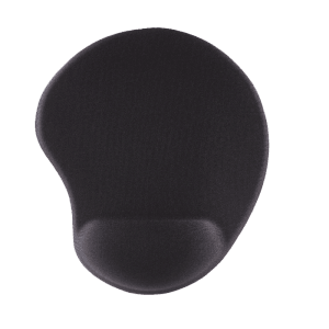 Hama Mauspad Ergo Mini 21 cm x 27,5 cm Schwarz