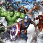 Komar Vlies Fototapete Marvel Avengers Assemble mit vielen Superhelden.