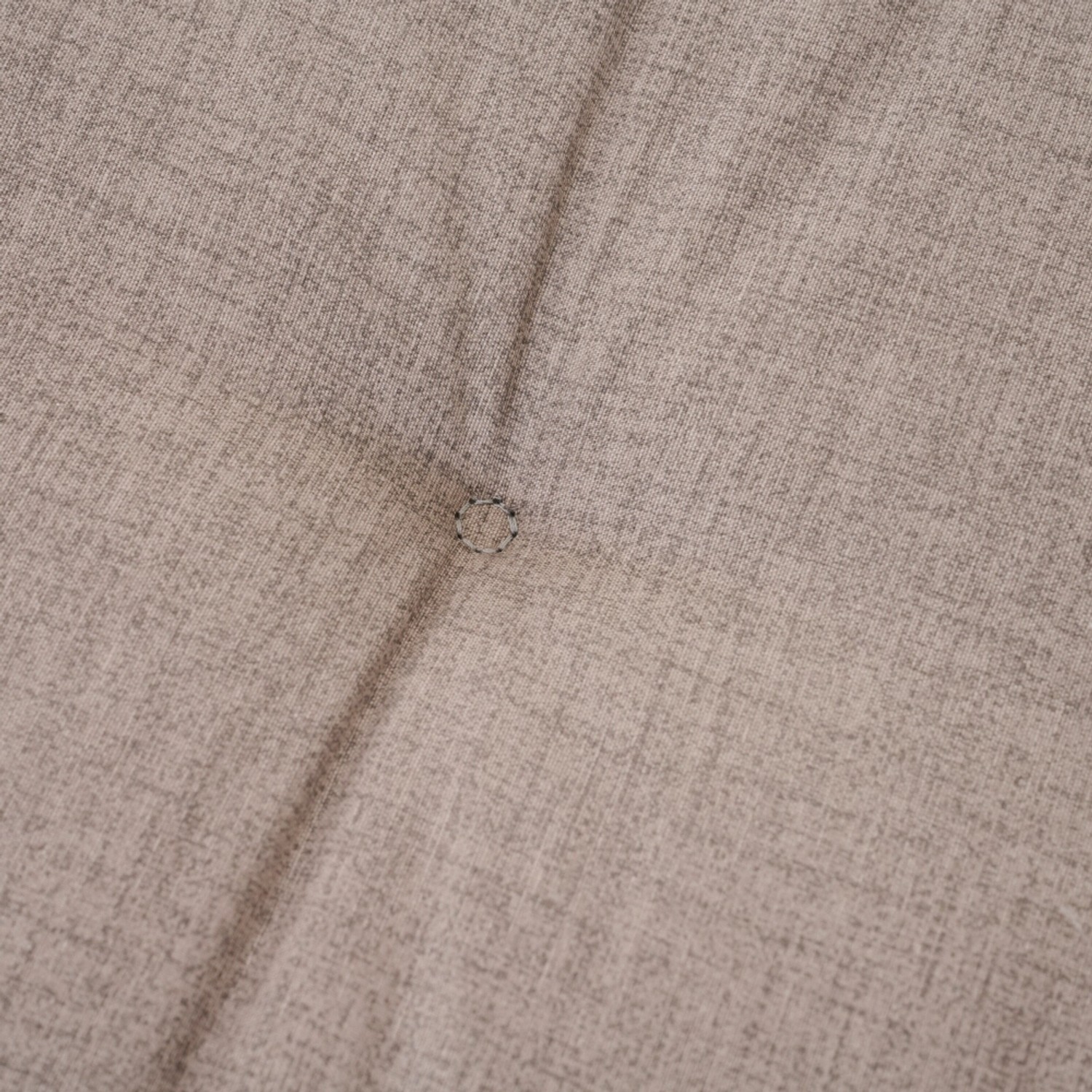 Siena Garden Banksitzkissen Comfort, 110x44x7 cm, Taupe, mit Steppung und Bindebändern.