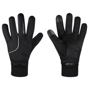 Force Arctic Pro Winterhandschuhe, Größe M, für Fahrrad und andere Sportarten, schwarz.