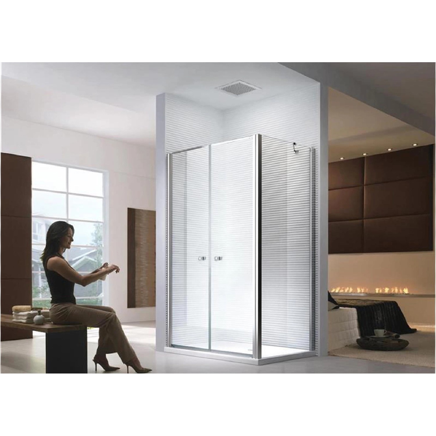 Glaszentrum Hagen 80x80x195cm Athene Duschkabine Dusche