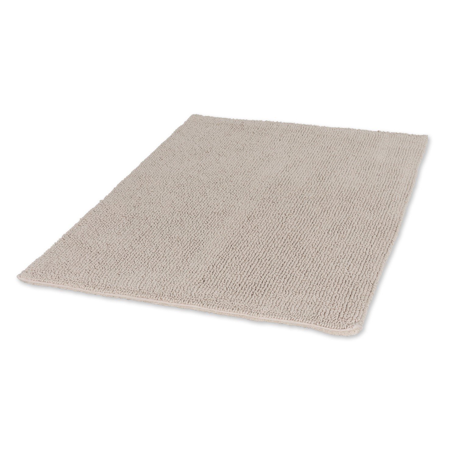 Schöner Wohnen Badteppich Bahamas 67 cm x 110 cm Uni Beige günstig online kaufen