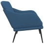 vidaXL Sitzbank Blau 110x76x80 cm Stoff 351490_4