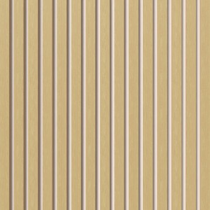 Muster Akustikpaneel Eiche unbehandelt, braunes MDF mit weißem Filz, 29,5x15cm.