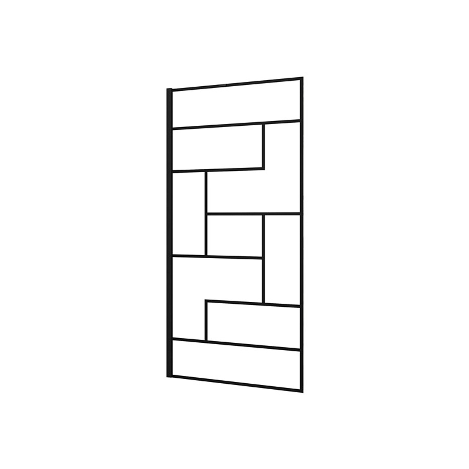 Duschparadies Walk In Dusche 100 x 200cm Duschabtrennung 8mm Nano Glas Seit günstig online kaufen