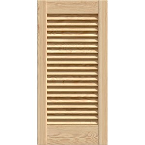 Rohe Classen Lamellentür aus Kiefernholz, 61,5x39,4x2,1 cm, ideal für Möbelbau und natürliche Raumgestaltung.