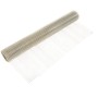 Aufgerolltes, verzinktes Volierengitter, Maschenweite 12,7 mm, 5x0,5 m, Drahtstärke 1 mm.