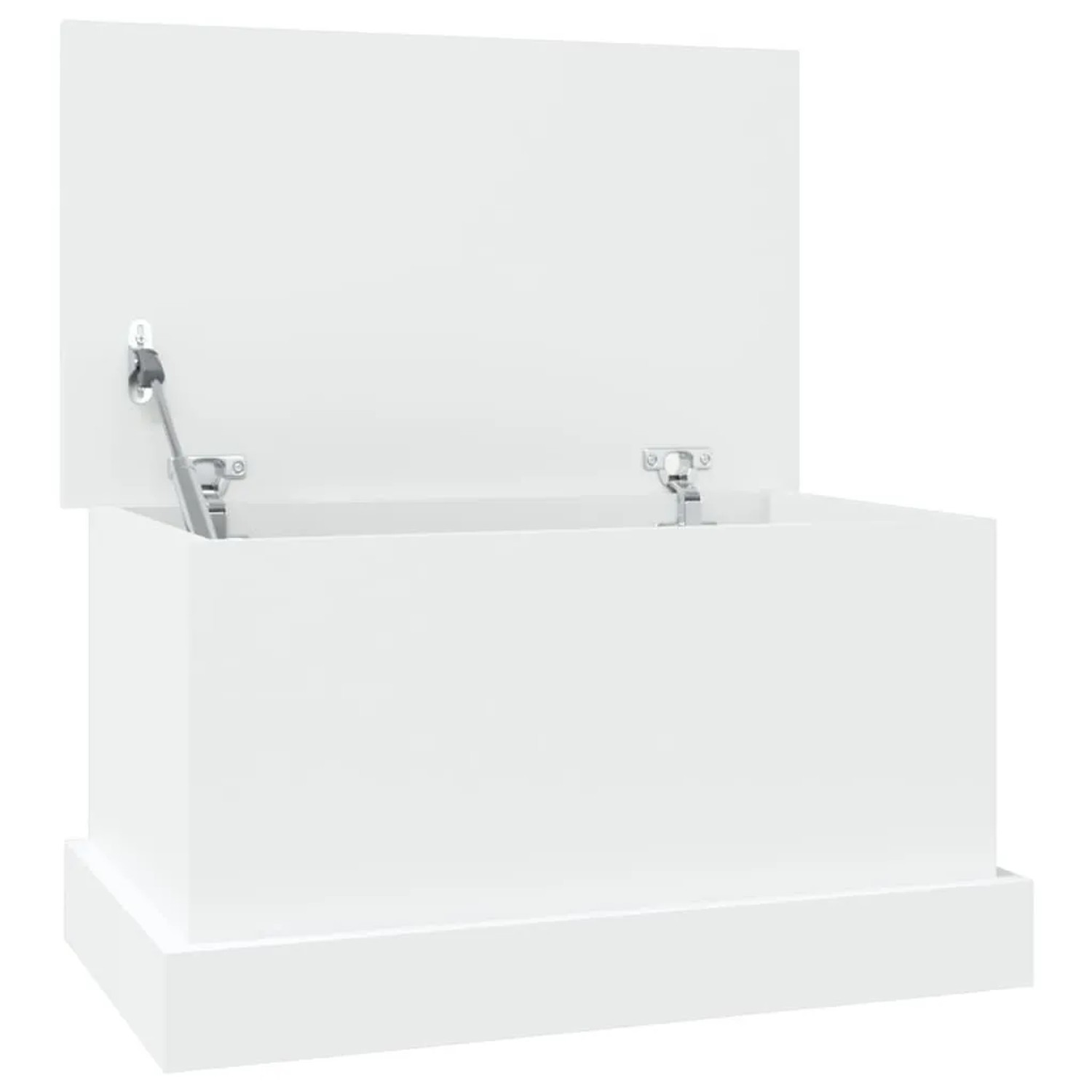 vidaXL Aufbewahrungsbox Weiß 50 x 30 x 28 cm Holzwerkstoff 816496