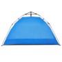 vidaXL Strandzelt 2 Personen Azurblau Quick Release Wasserdicht 4005293_7