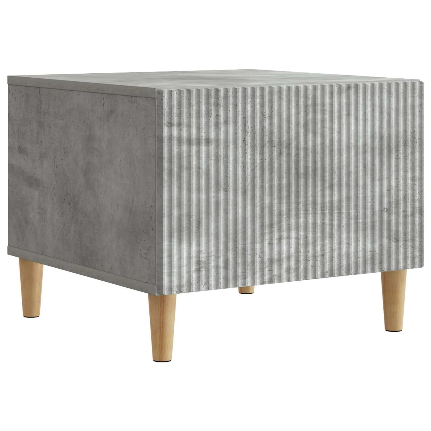 vidaXL Couchtisch Betongrau 49 x 50 x 40 cm Holzwerkstoff 894738