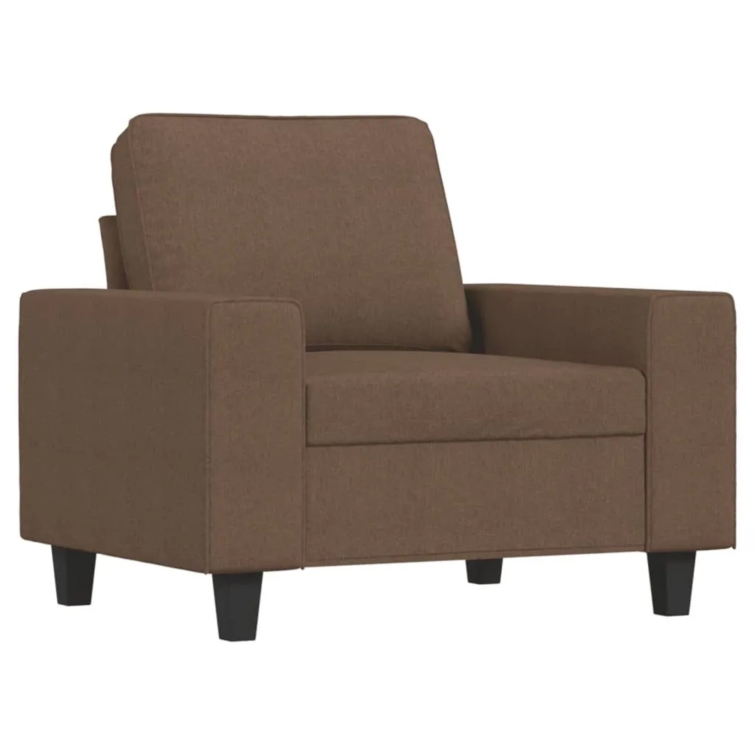 vidaXL Sessel Braun 60 cm Stoff 359378