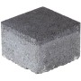 Anthrazitfarbener HL Drainpflaster Füllstein (7,4x7,4x4,9 cm) für Rasengitter.