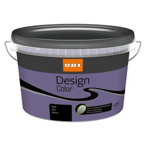 Eimer OBI Design Color Wandfarbe matt Lavendel, 2,5 l.