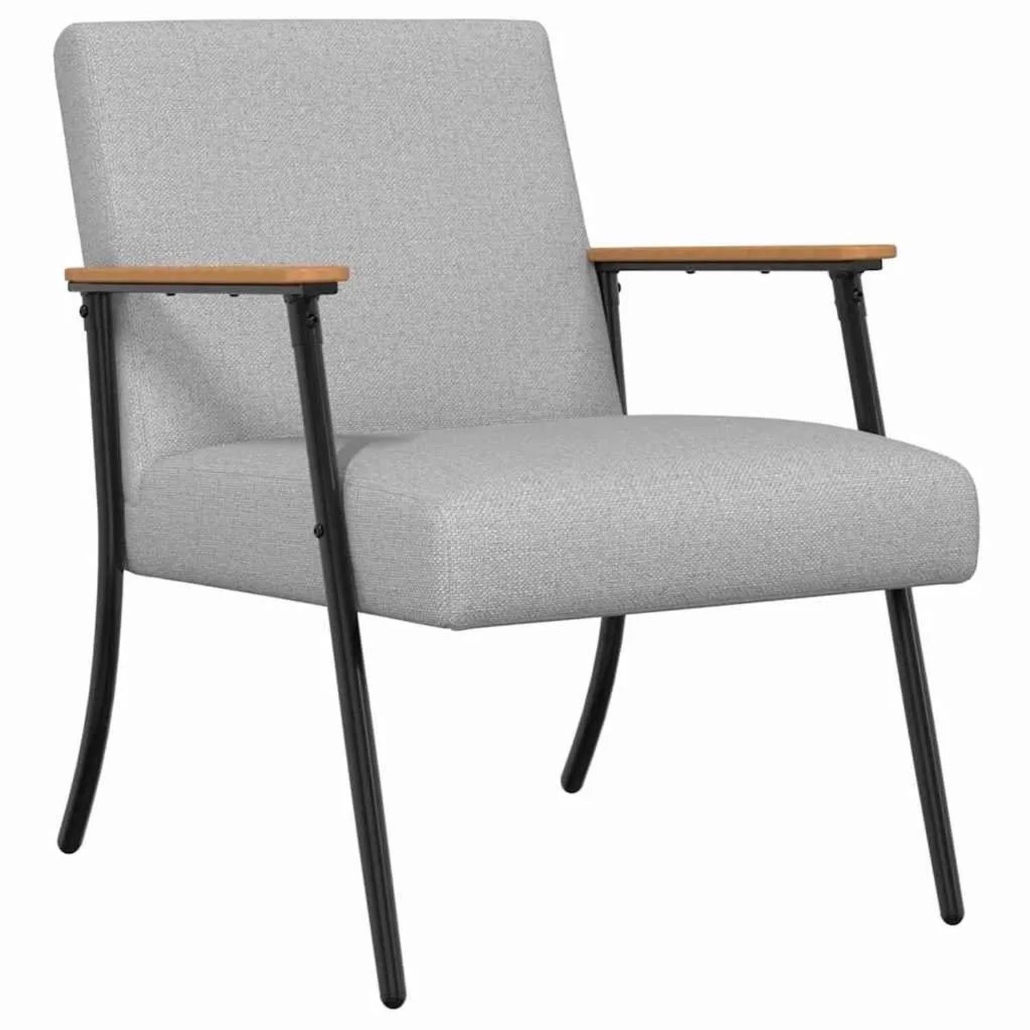vidaXL Sessel Wolkengrau 59 x 75 x 78 cm Stoff 42017669