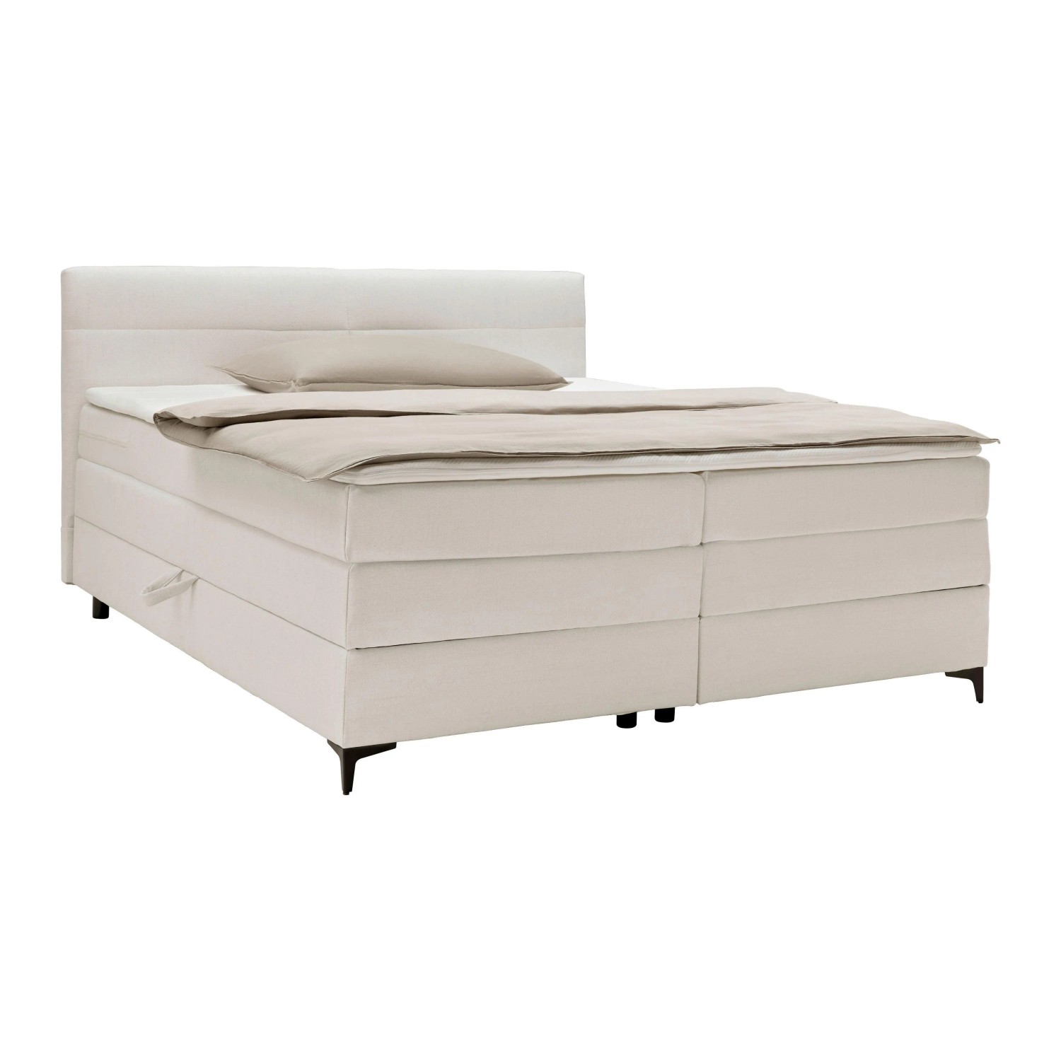 Mömax Boxspringbett Bari in Creme ca. 180x200cm