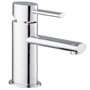 PaulGurkes Waschtischarmatur, Einhandmischer in Chrom, ovale Form.