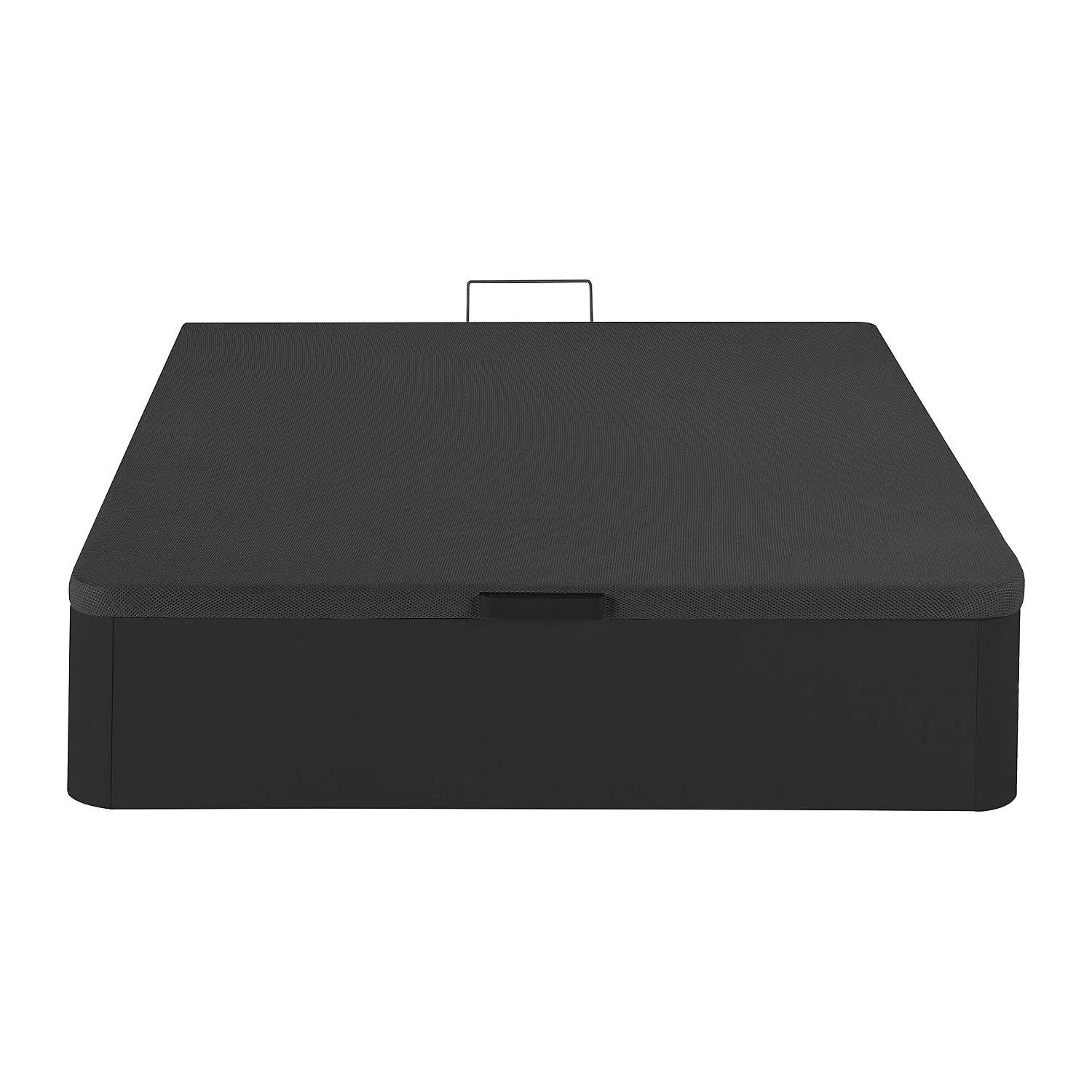 Vente-unique Bettgestell Mit Bettkasten Hestia Schwarz 200 cm
