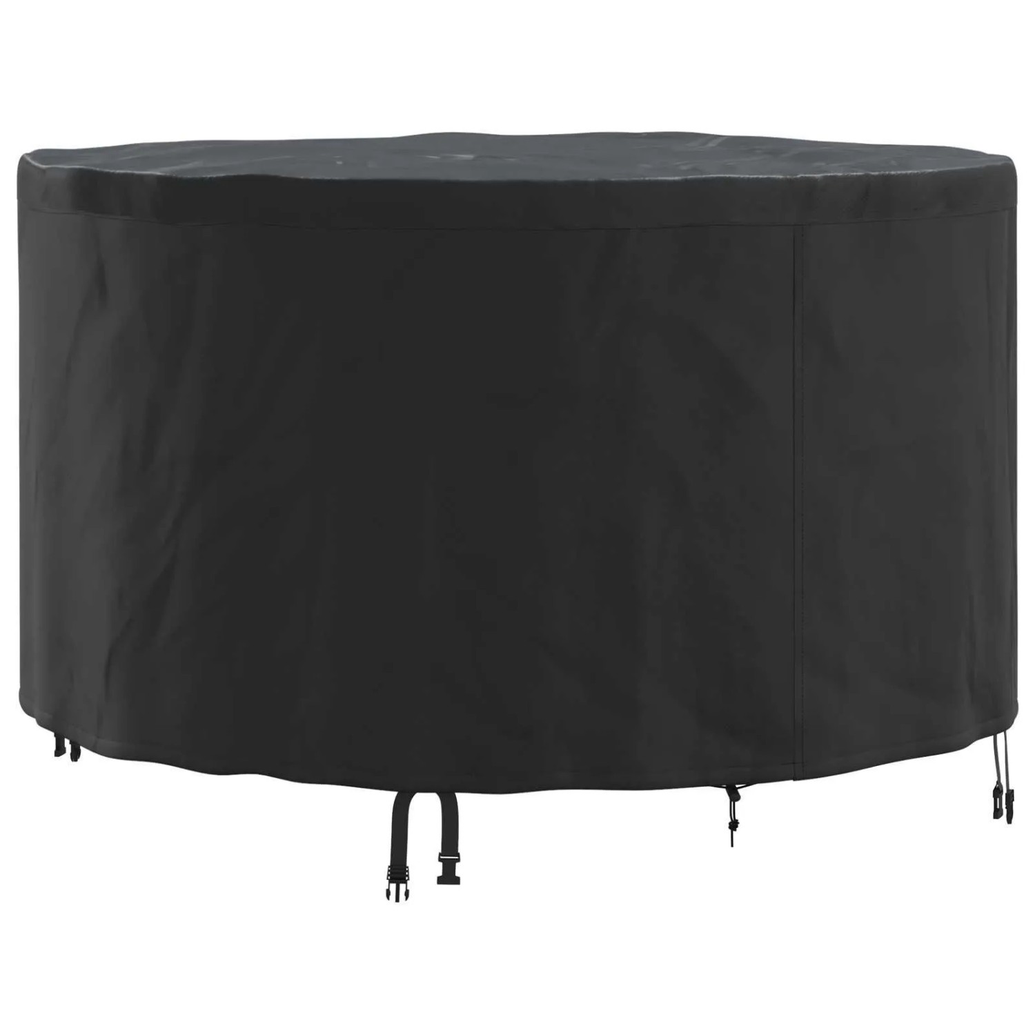vidaXL Gartenmöbelabdeckung Schwarz 128 x 128 x 71 cm 210D-Gewebe 4105996 günstig online kaufen
