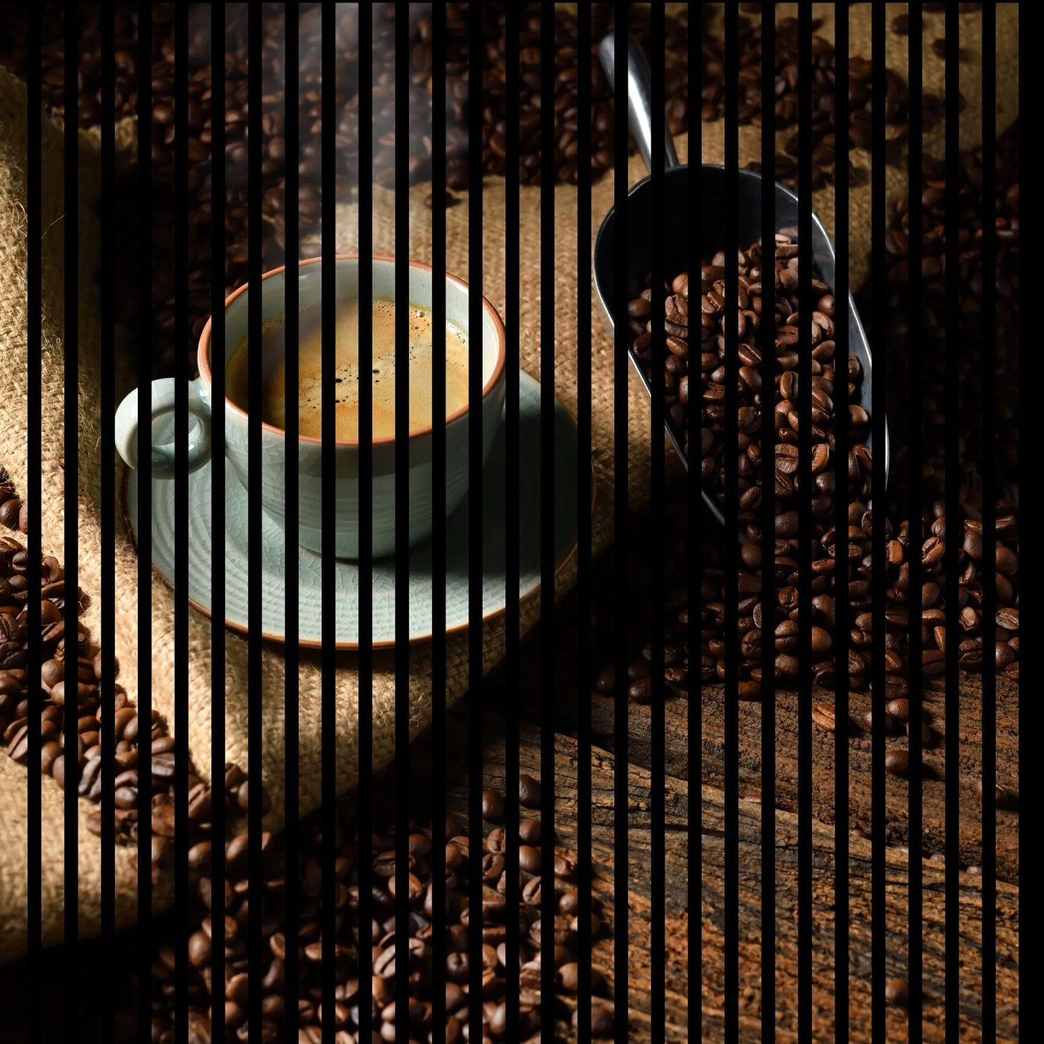 FN Acustico Akustikplatte Coffee 1 PET u. MDF Foliert 1.133 x 19 x 1.195 mm