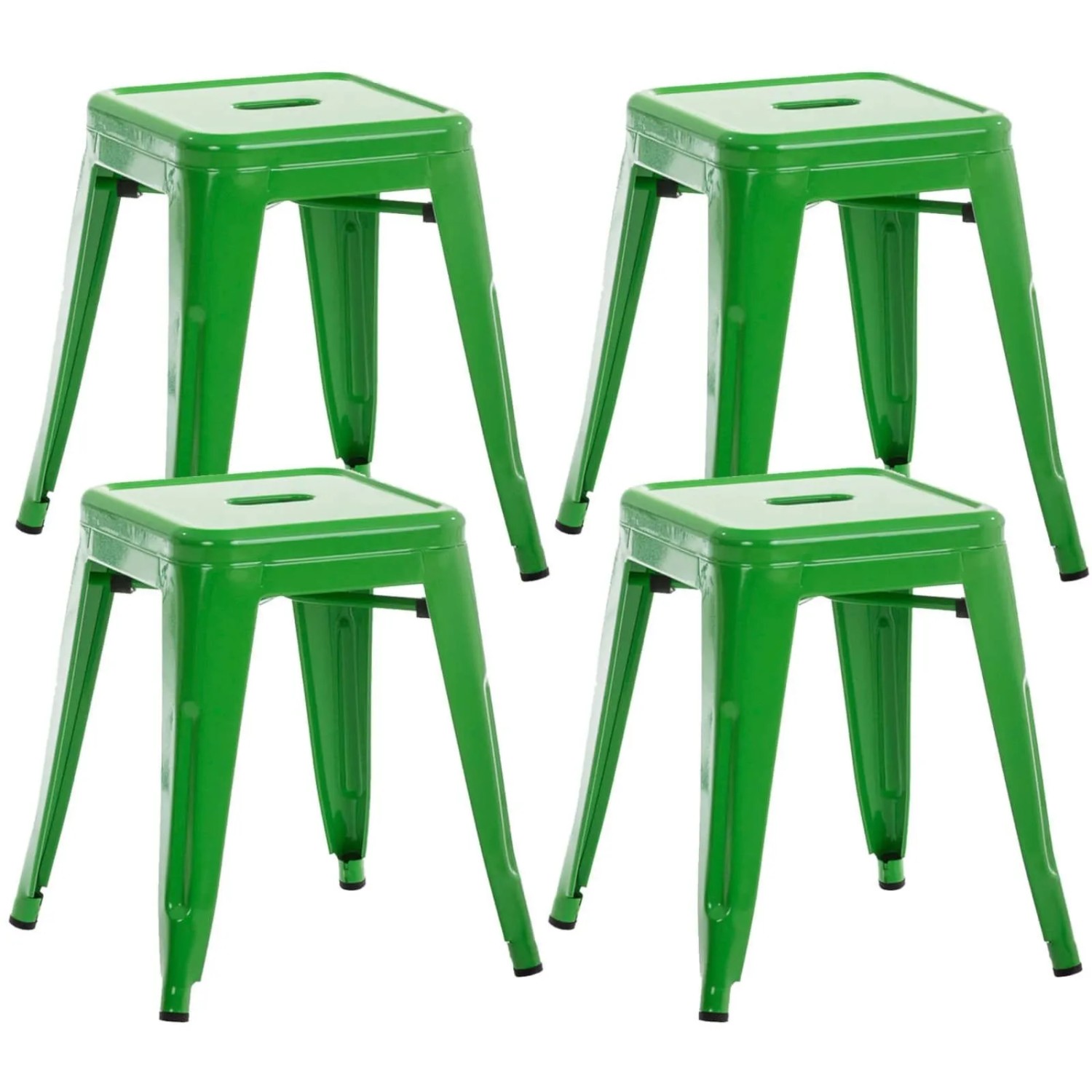 CLP 4er Set Hocker Armin Grün