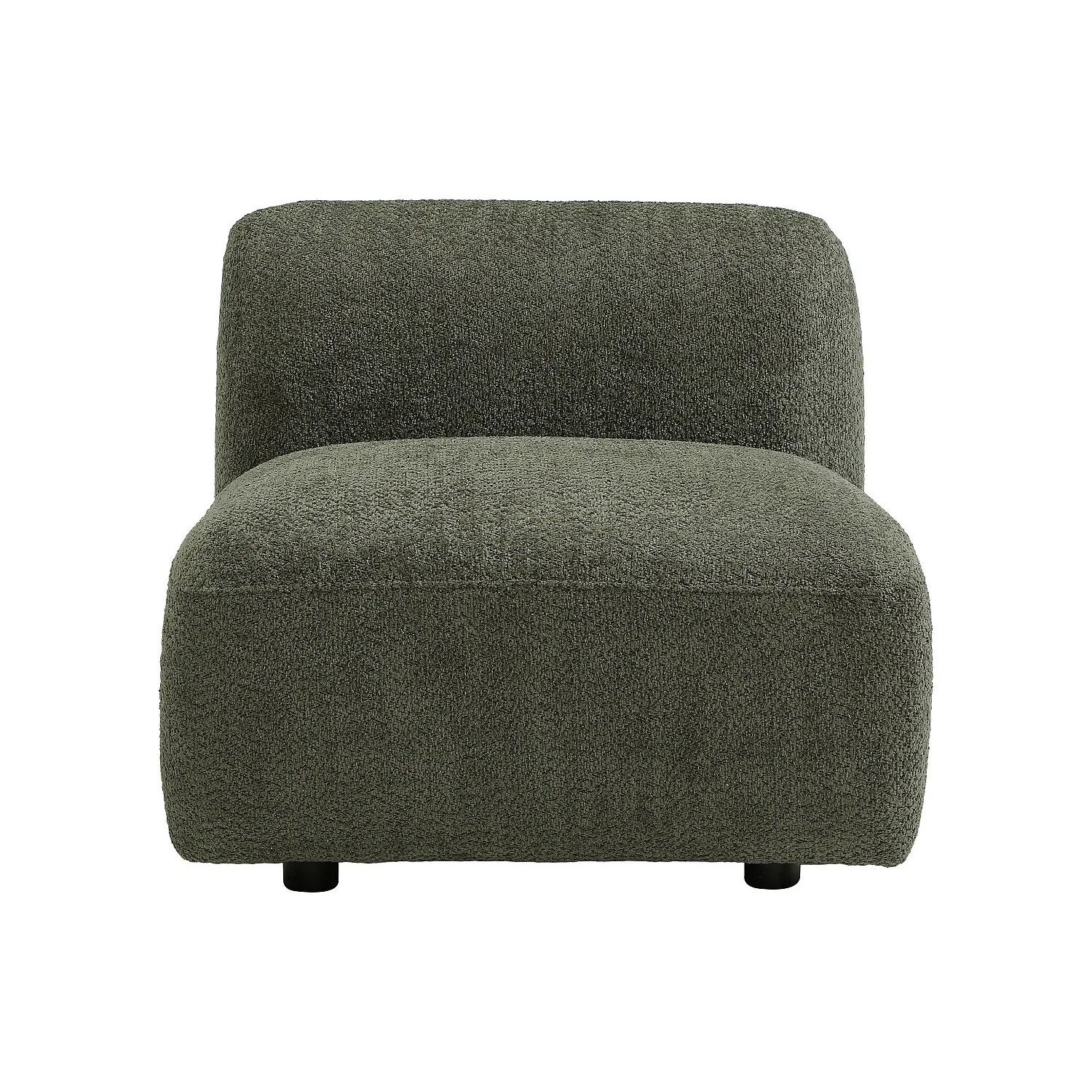 Vente-unique Sessel Mit Gerader Rückenlehne Danepi Grün 80 cm