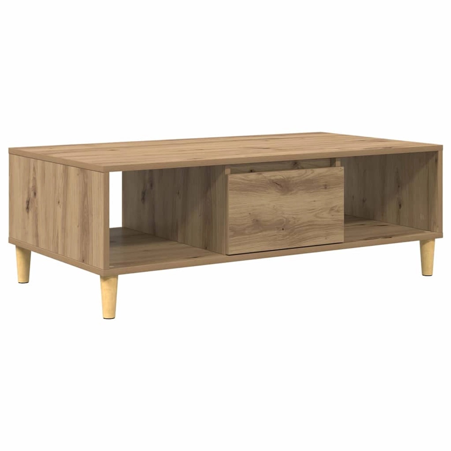 vidaXL Couchtisch Artisan-Eiche 103,5 x 60 x 35 cm Holzwerkstoff 875120 günstig online kaufen