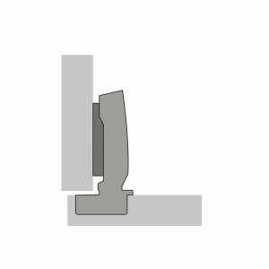 SOTECH SENSYS 8645i Topfscharnier Eckanschlag