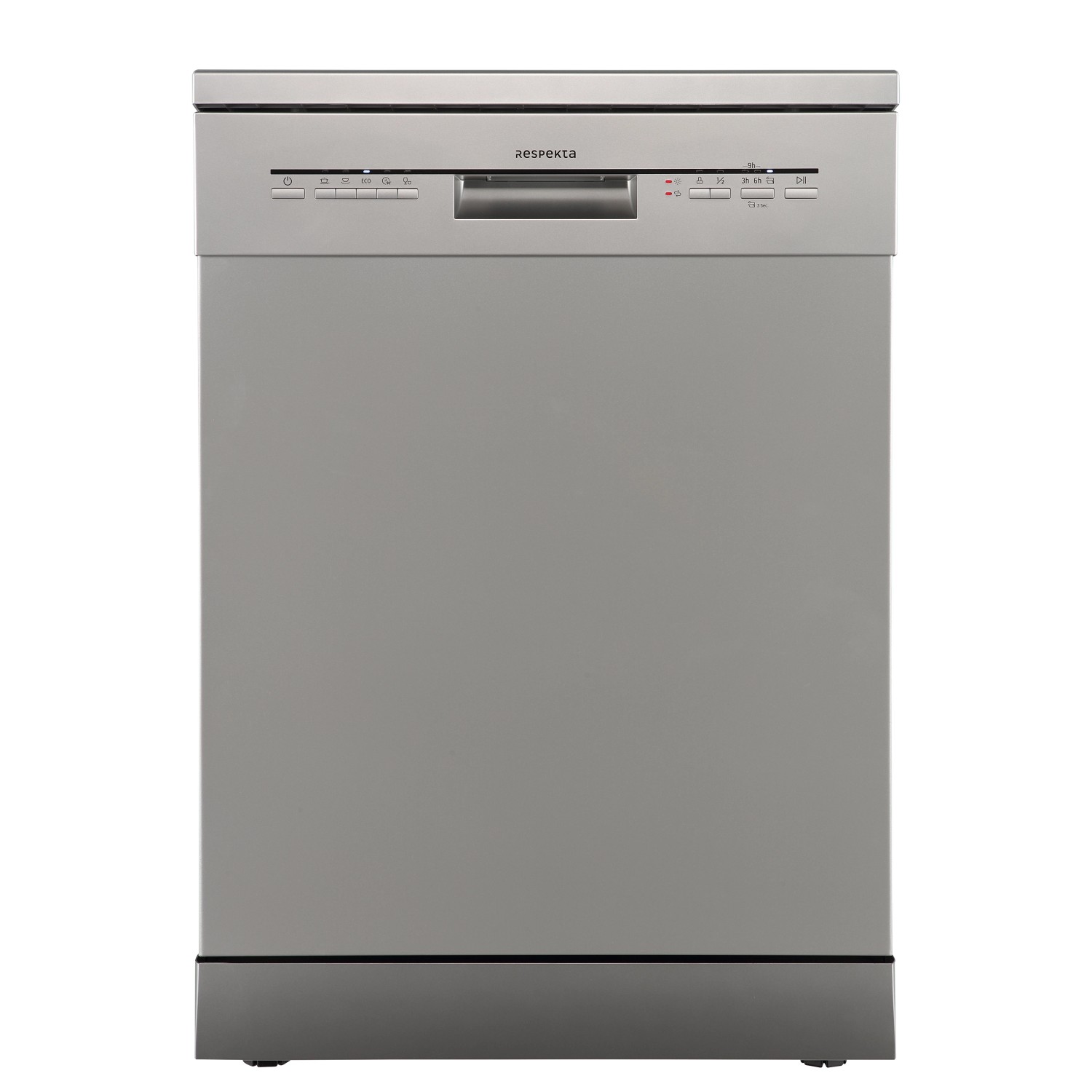 Respekta Unterbau-Geschirrspüler Bena 60 cm Silber günstig online kaufen