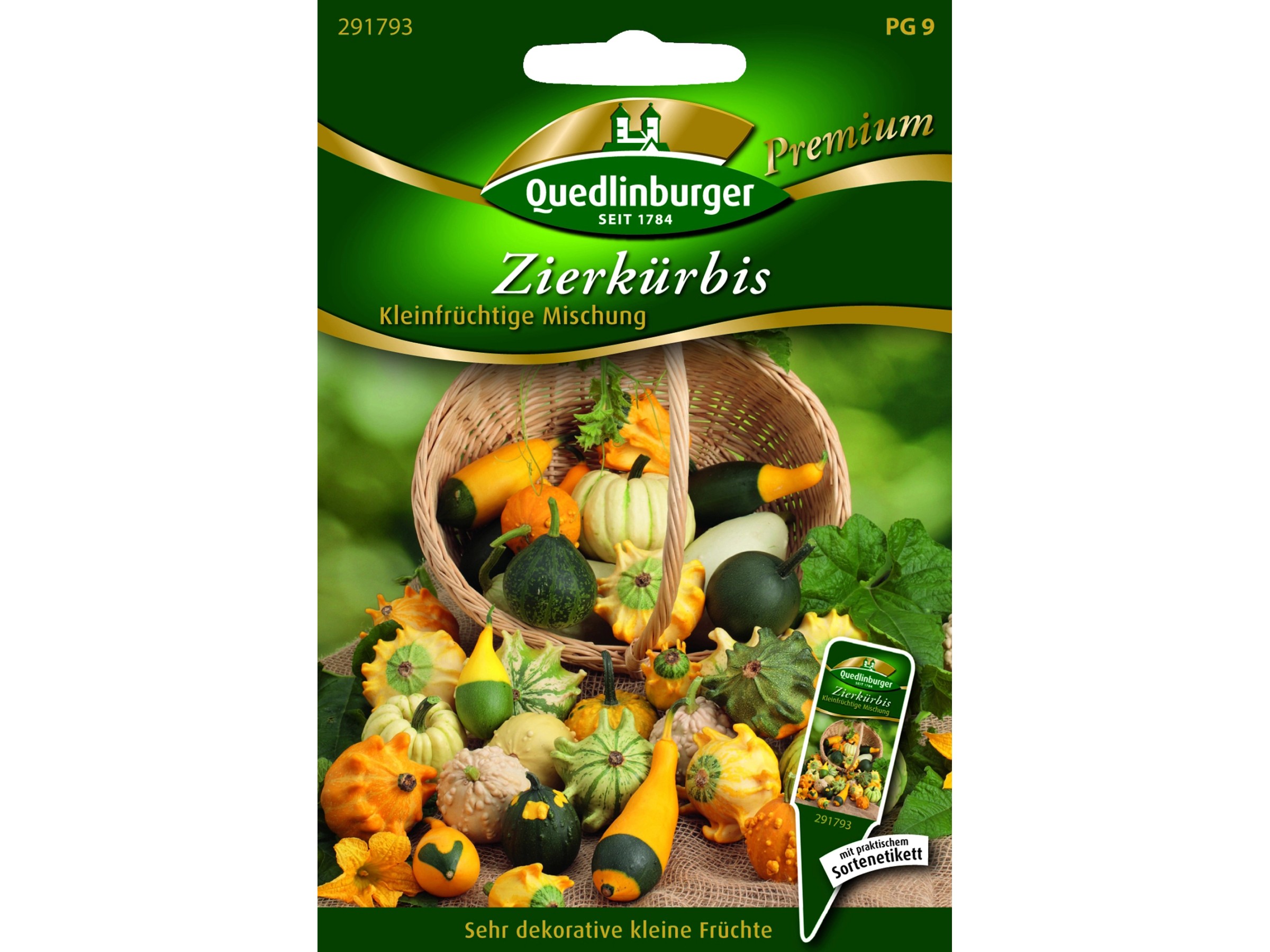 Quedlinburger Zierkürbis ''Kleinfrüchtige Mischung'' kaufen