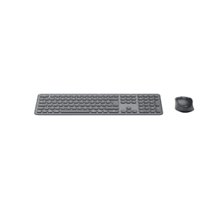 Kabelloses Hama Tastatur-Maus-Set WKM-550 in Schwarz für Computer & Multimedia.