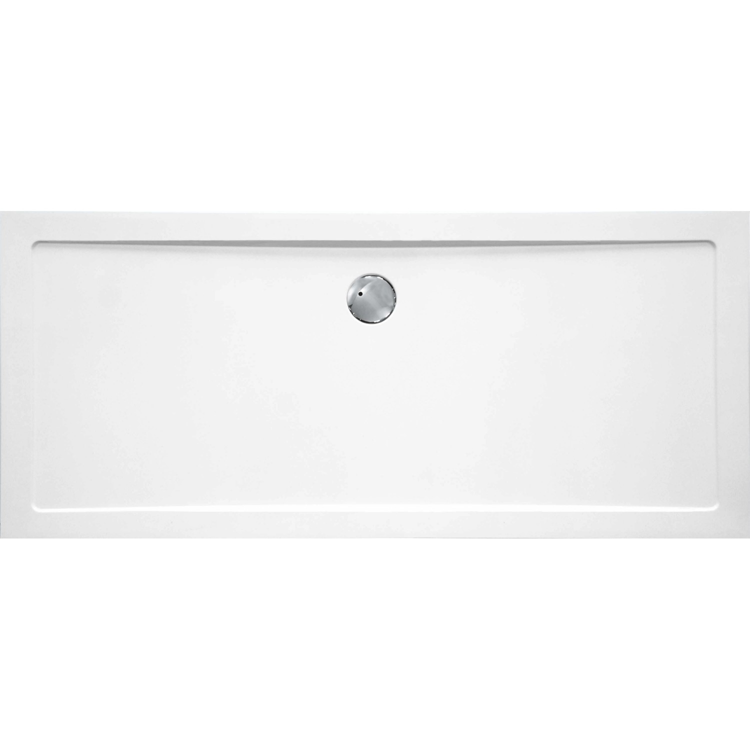 Sanotechnik Duschwanne eckig 120 cm x 90 cm Weiß