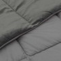 vidaXL Sommerdecke Gepolstert Hellgrau 140 x 200 cm Mikrofaser 42025918_5