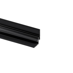 Schulte Eckverbinder in Schwarz für DecoDesign Duschrückwand (210 cm).