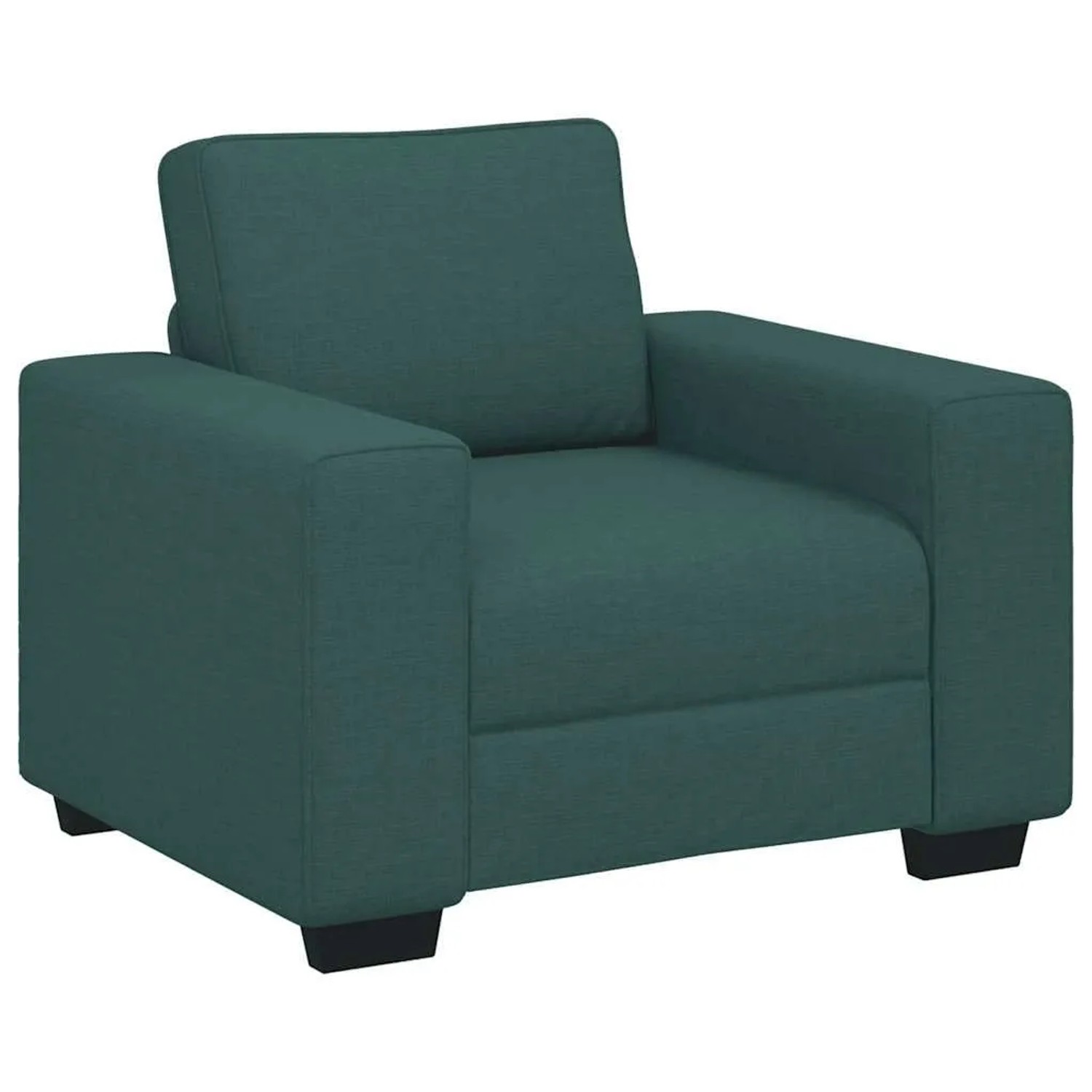 vidaXL Sessel Dunkelgrün 100x77x82 cm Stoff 4105151