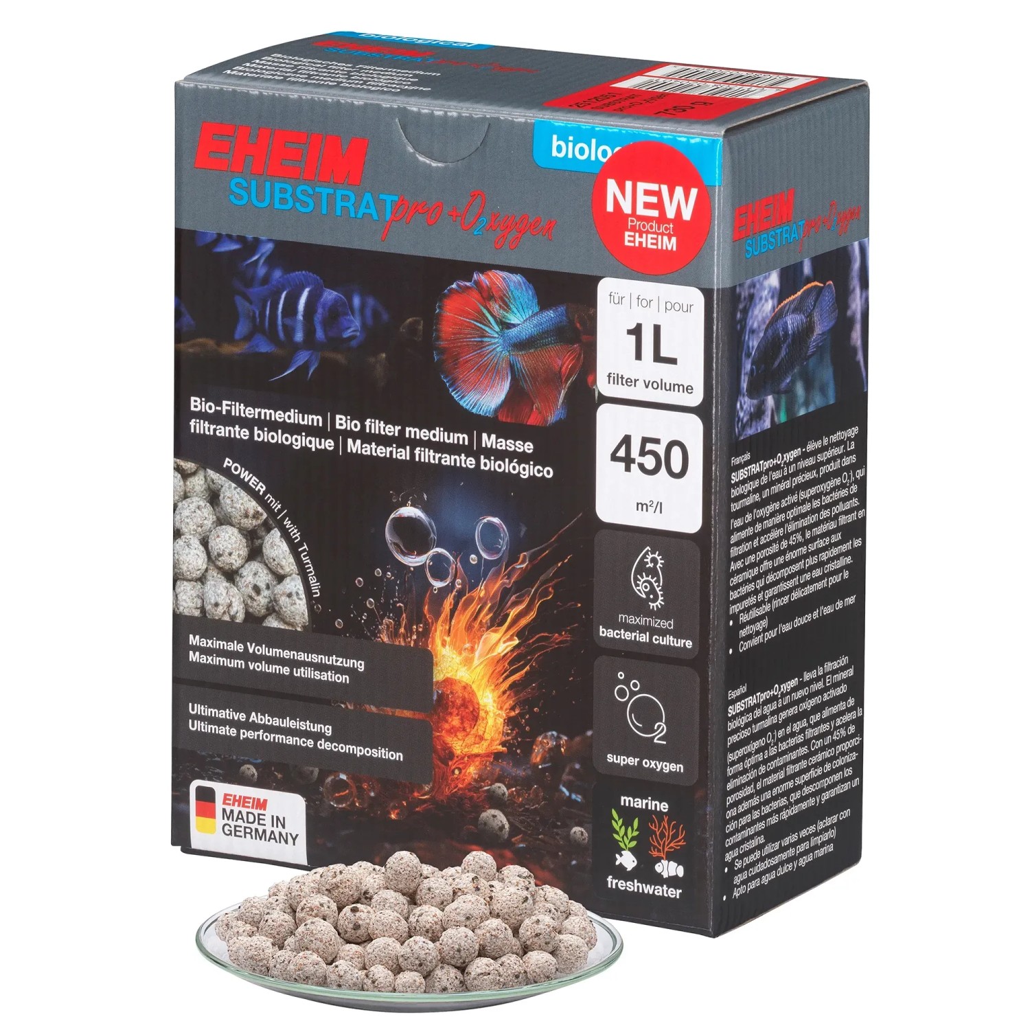 Eheim Filtermasse SubstratPro+O2xygen 730 g