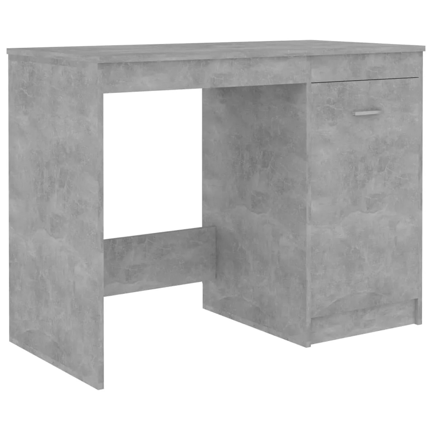 vidaXL Schreibtisch Betongrau 100x50x76 cm Holzwerkstoff 801800