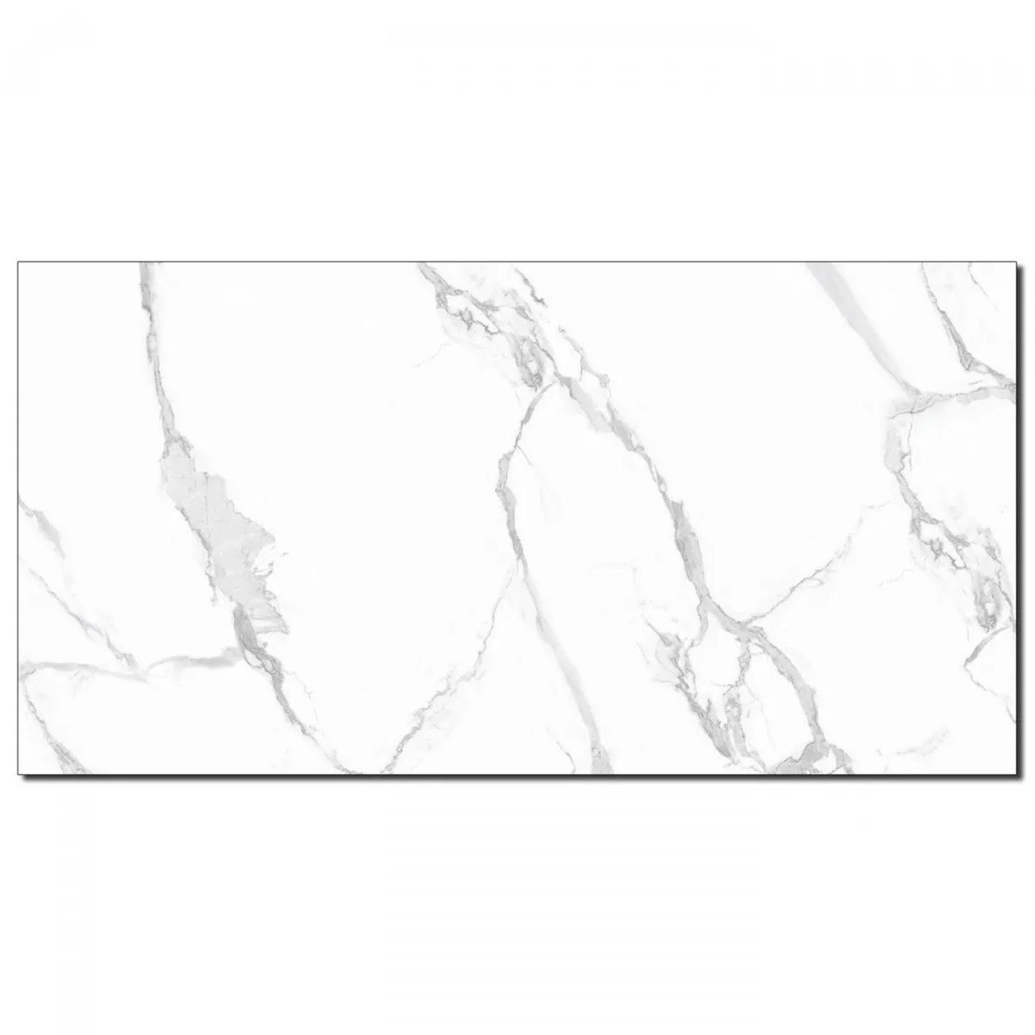 Aluverbund24 PVC Wandpaneel Duschrückwand Küchenrückwand Wandfliesen Carrar günstig online kaufen