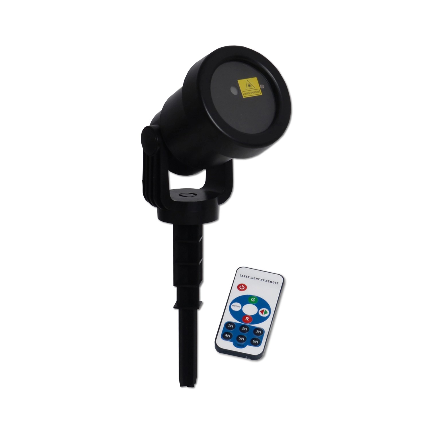 Thumbnail - Näve LED Außenwandlaser Projektor Schwarz