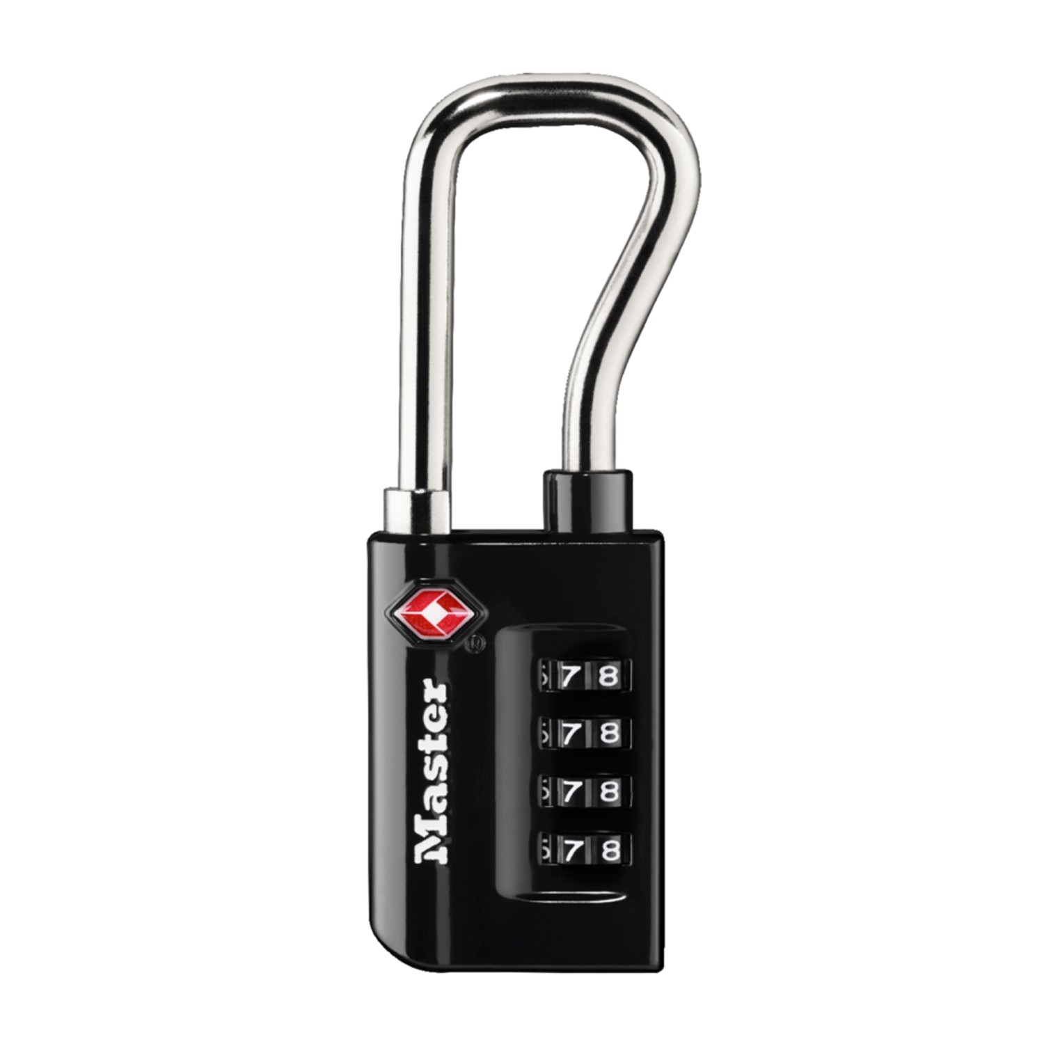 Master Lock TSA-Reise-Vorhängeschloss 4696EURDBLK Schwarz günstig online kaufen