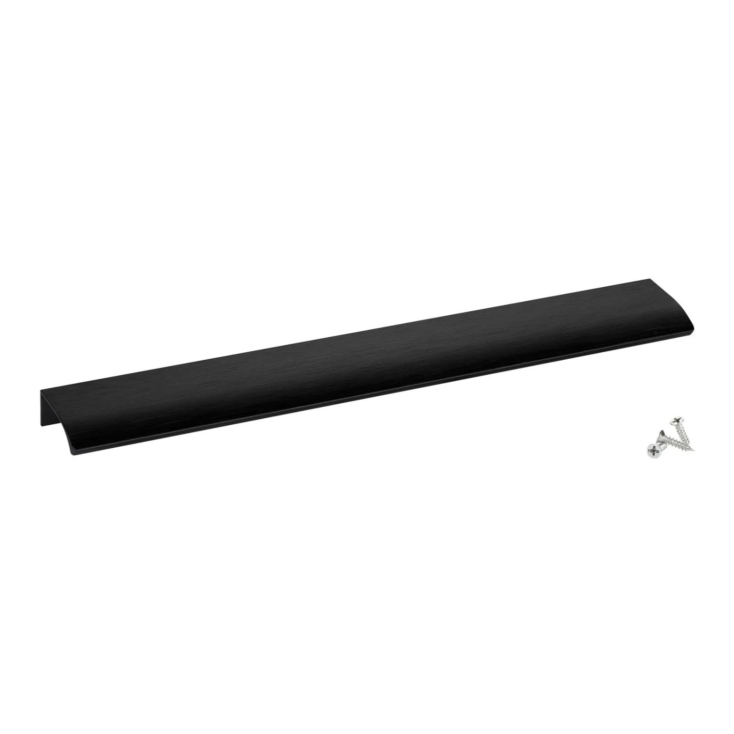 SOTECH Griffleiste BLANKETT ALEX 300 x 18 x 42 mm Aluminium Schwarz Gebürstet