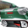 Bosch PBS 75 AE Bandschleifer Set mit Staubfilter, 750W, grün/grau.
