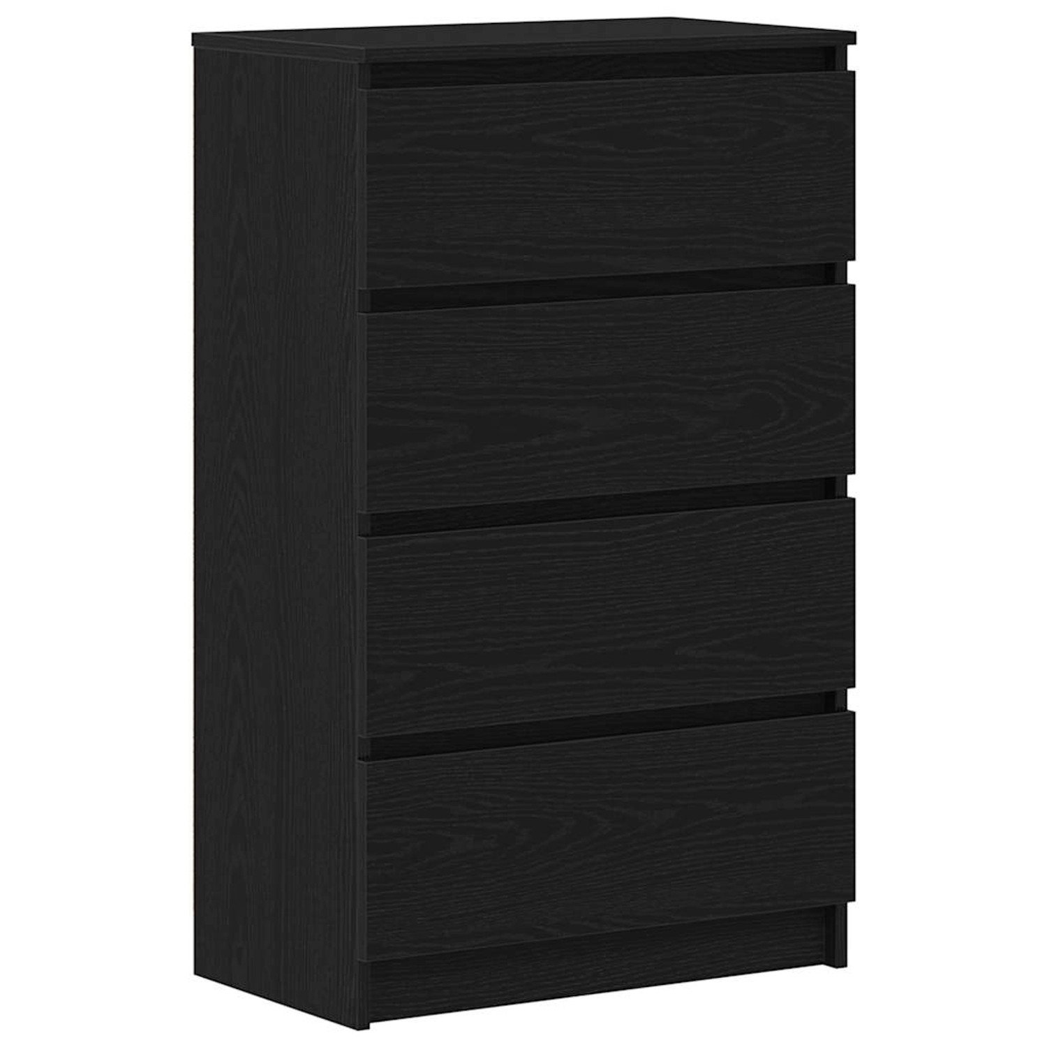 vidaXL Sideboard Schwarz Eichen-Optik 60x35x98,5 cm Holzwerkstoff 861992 günstig online kaufen