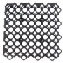 ViD 10 Stück RasengitterRasenwaben 50x50x4 cm Schwarz_2