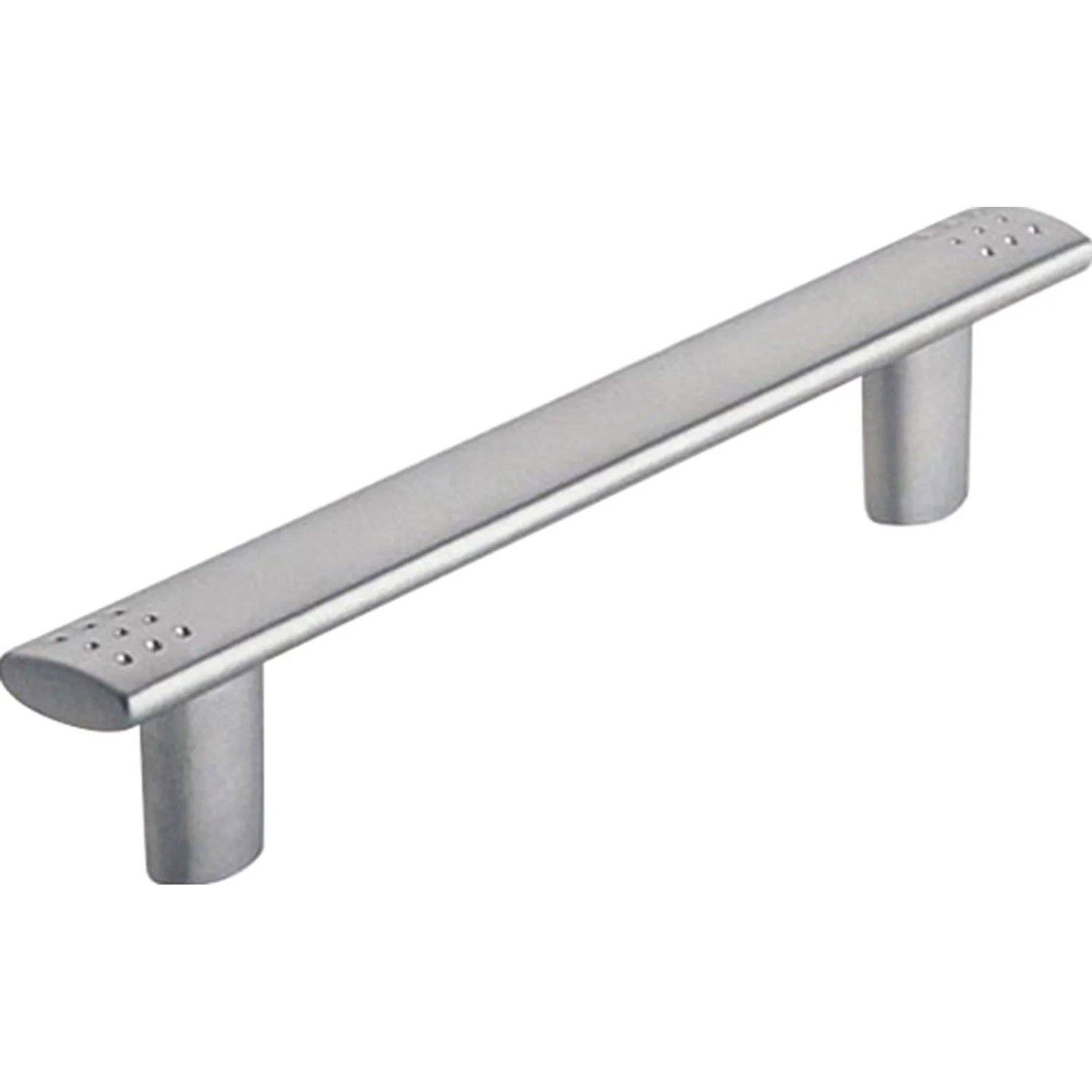 Möbelgriff 1313, Chrom matt, Metall, Lochabstand 96 mm.