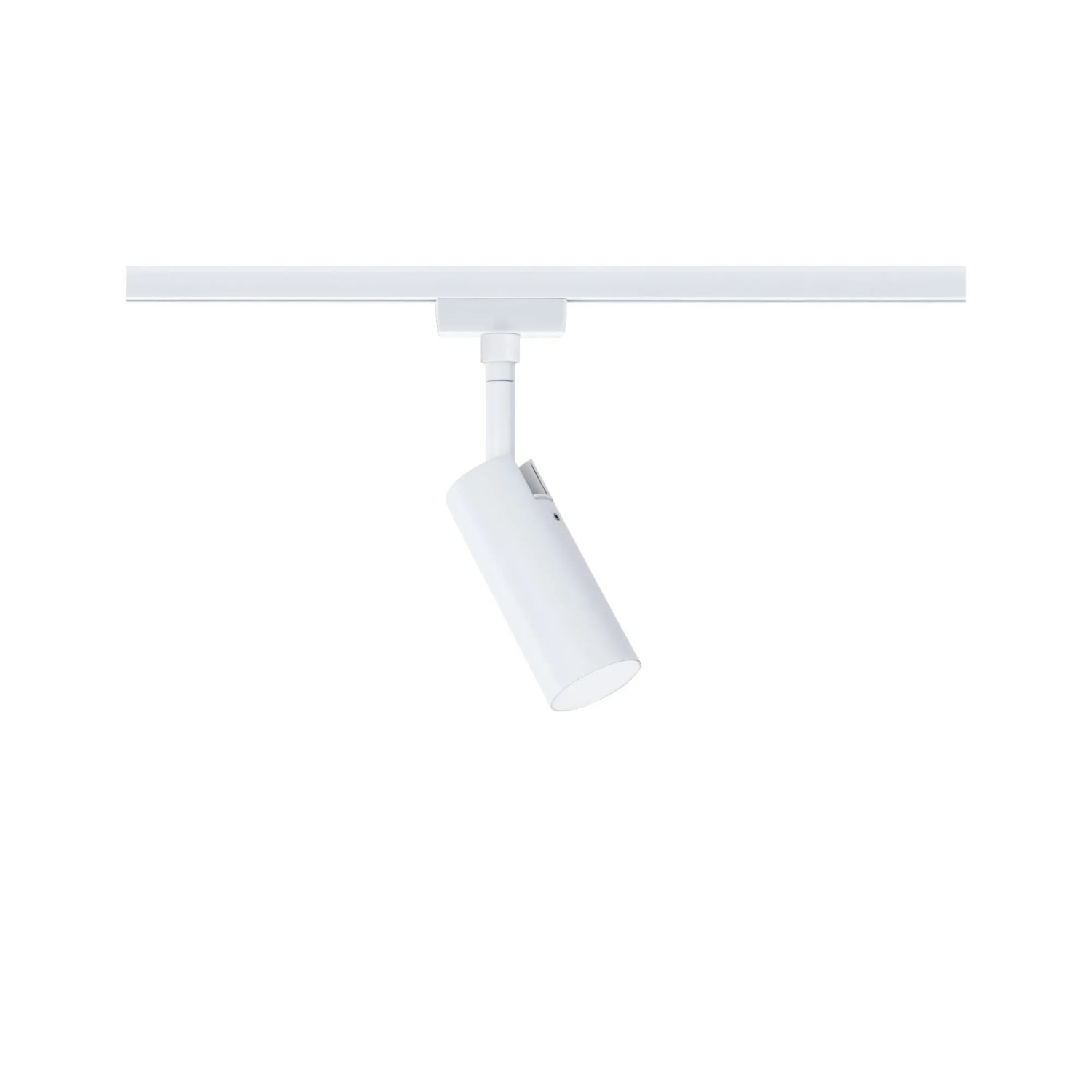 Paulmann URail LED-Spot Tubo, signalweiß, neutralweißes Licht, dimmbar, für Schienensysteme.